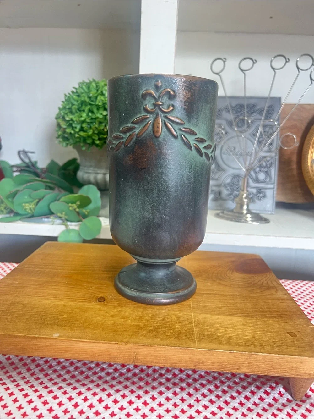 Vintage vase decor ceramic pottery decor